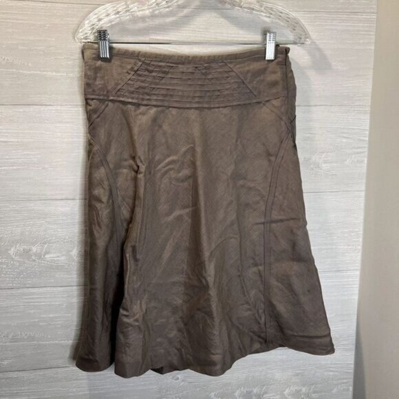 Women's Linen Knee Length Fully lined‎ Skirt NWOT - Picture 10 of 10